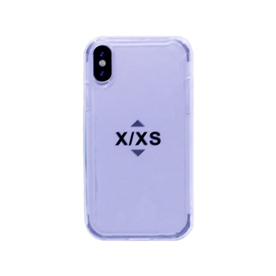 Capa de Silicone com Cantos Rígidos para Apple iPhone X/XS Transparente